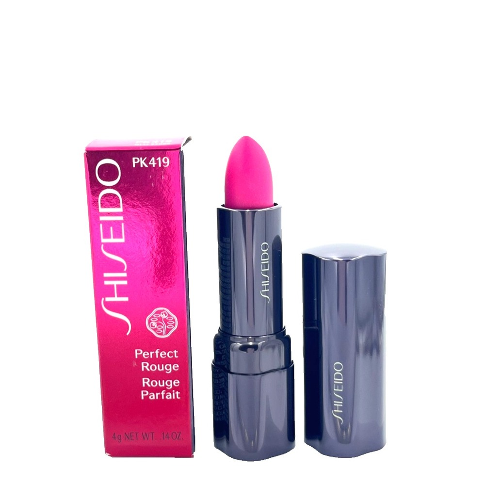 Shiseido Perfect Rouge Lipstick Lip Color Shade‎ PK419 0.14oz / 4G